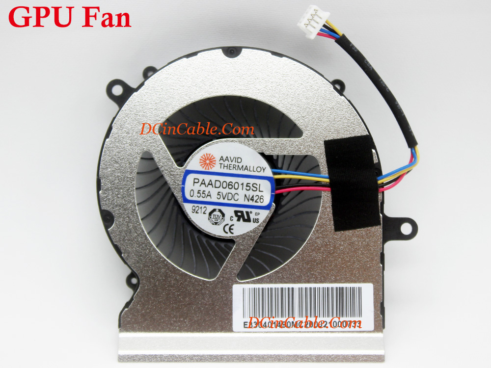 (image for) Laptop Fan for MSI GL65 Leopard 10SEK 10SER 10SFK 10SFKV 10SFR 10SFSK CPU GPU Cooling Left Right Cooler Inside System Assembly - Free Shipping